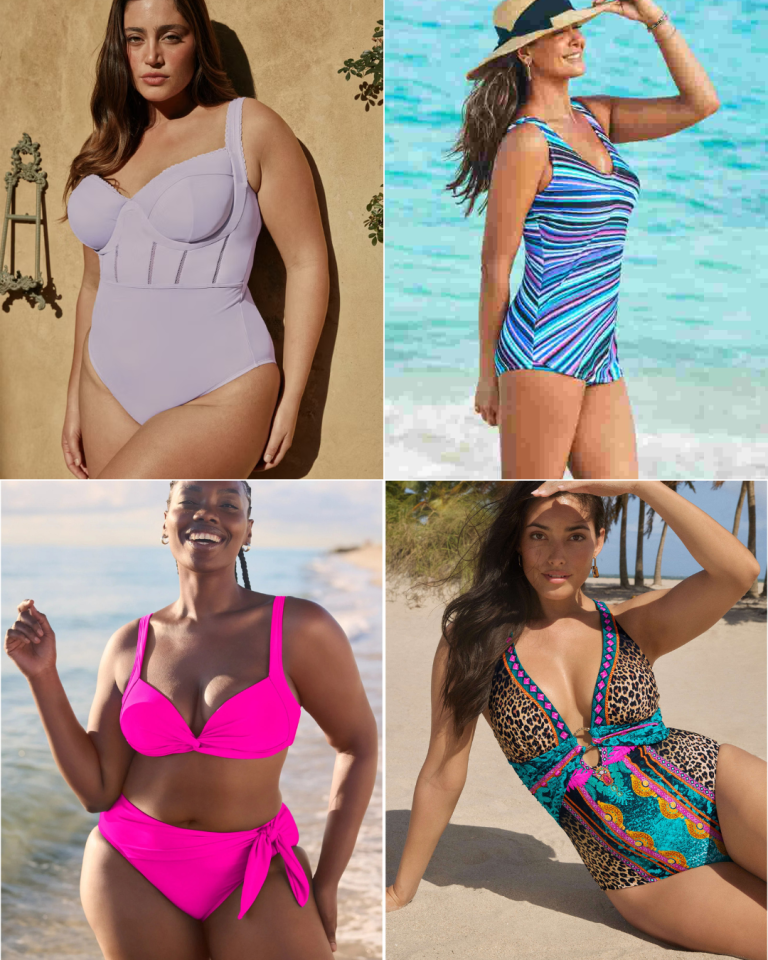 I’m Over 40 and These 36+ Swimsuits & coverups Make Me Feel Confident & Stylish