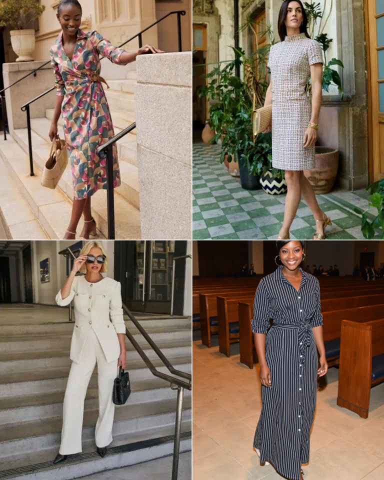 I’m over 40 & these are the 37 elegant church outfits that never fail me