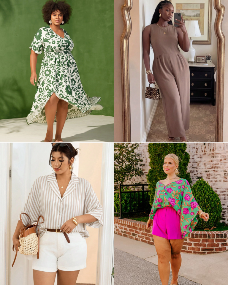 35+ Plus-Size Summer Outfits For Women OVER 40 That Are Actually STYLISH (Not Frumpy, Not Boring)
