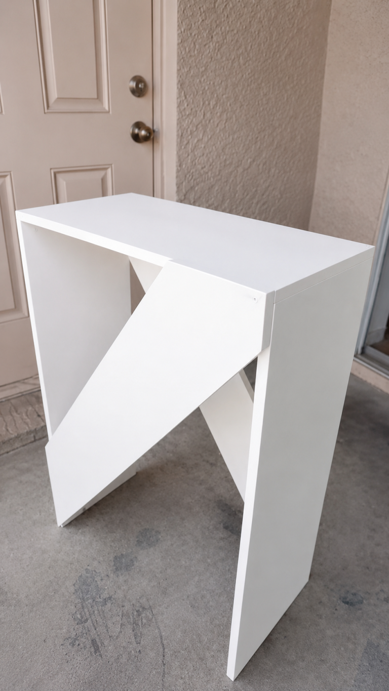 I built my own Easy DIY Console Table for under $35