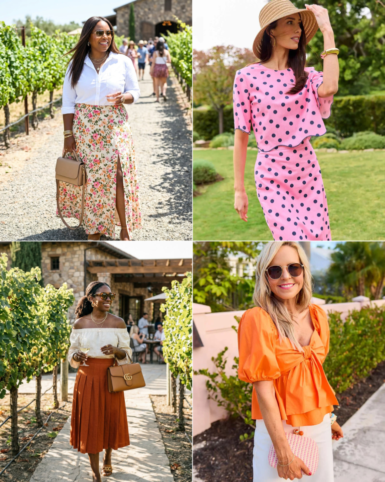 37+ Chic Winery Outfit Ideas for Women Over 40 (Without Sacrificing Comfort)
