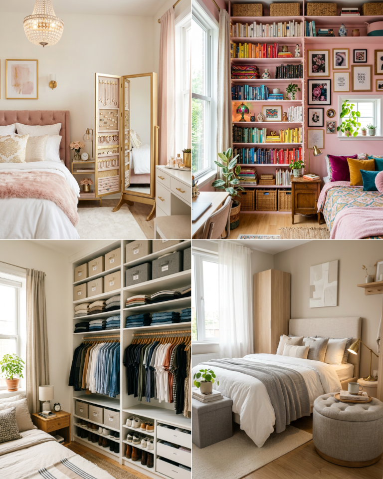 25 GENIUS Storage Ideas For A Small Bedroom That Make a Huge Difference