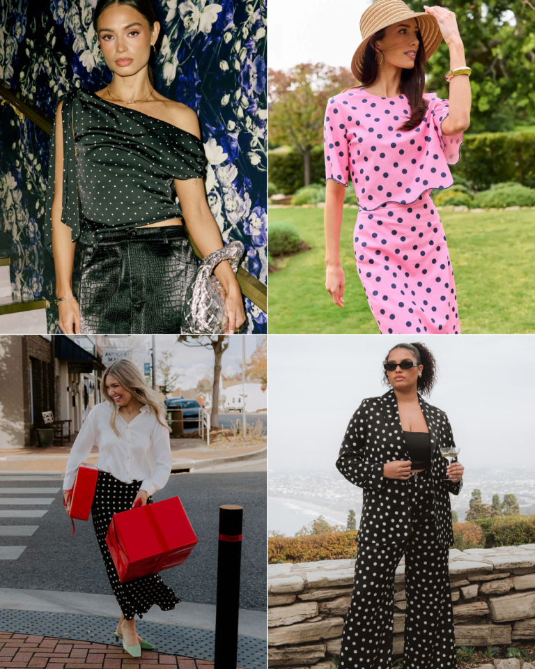 27+ Stylish Ways to Rock Polka Dots this season