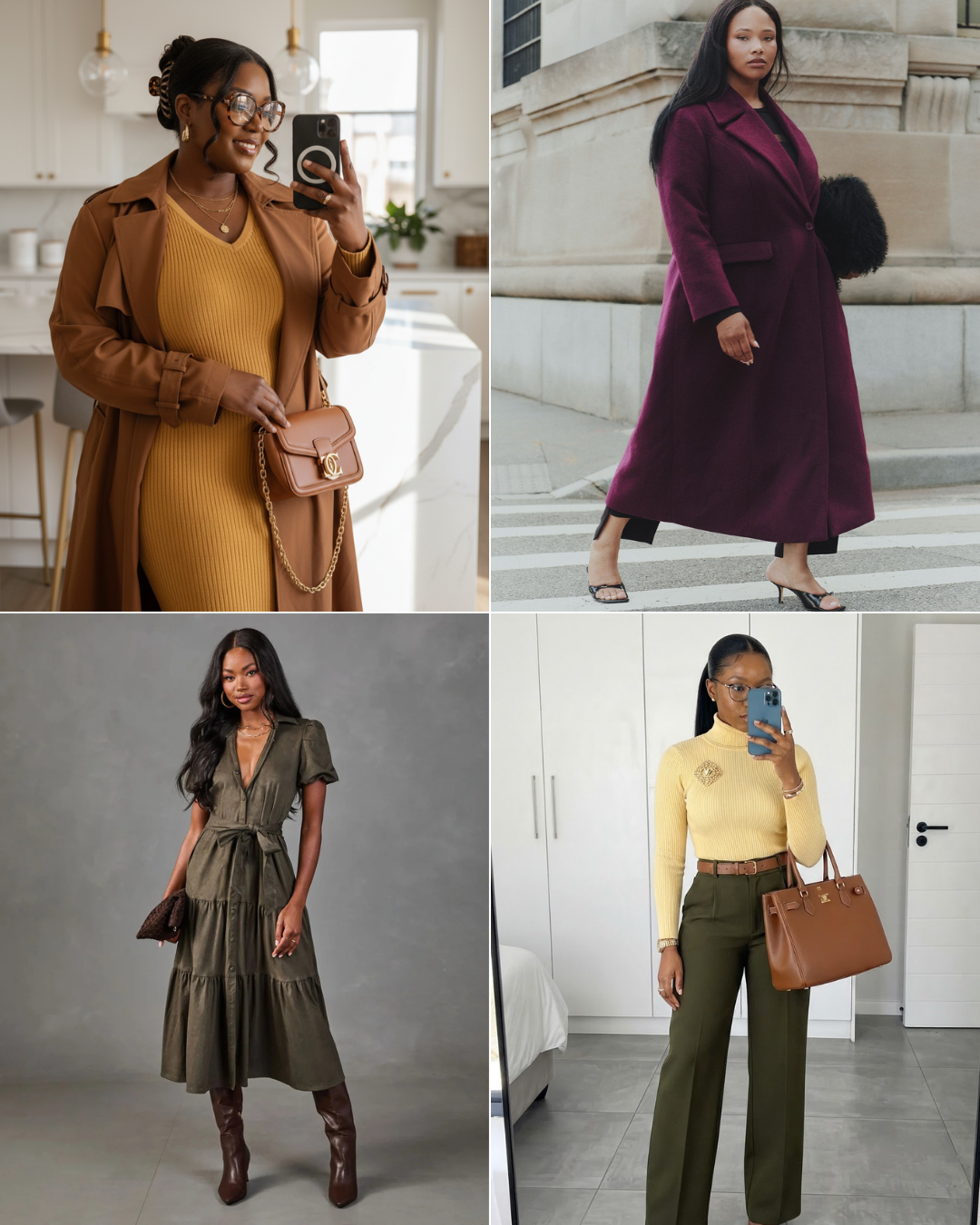 As a black woman, these are the winter outfits essentials I recommend for us 