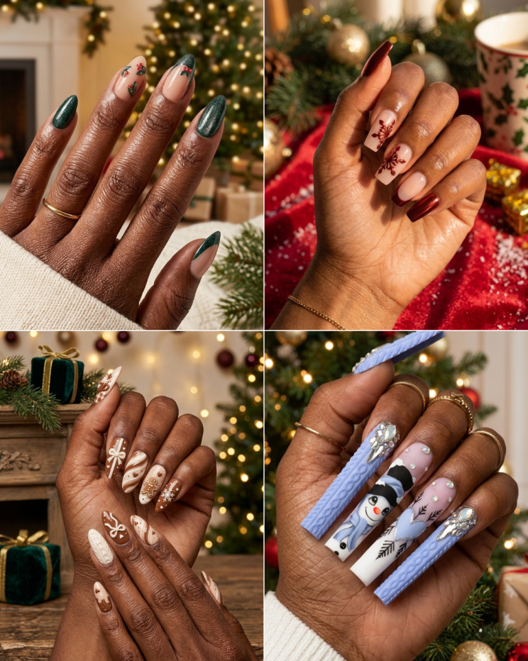 I’m a Black Woman and These Are the 29+ Holiday Nails on My Mood Board