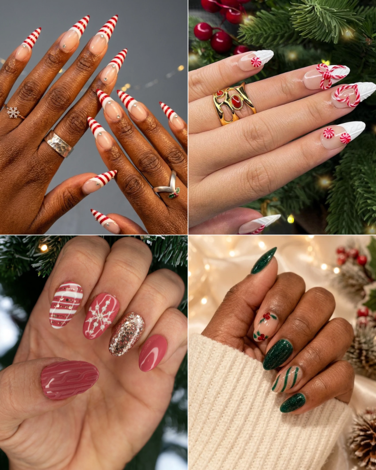 44+ Christmas Nail Ideas I’m Absolutely Loving This Holiday Season